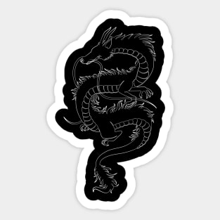 Anime Dragon Sticker